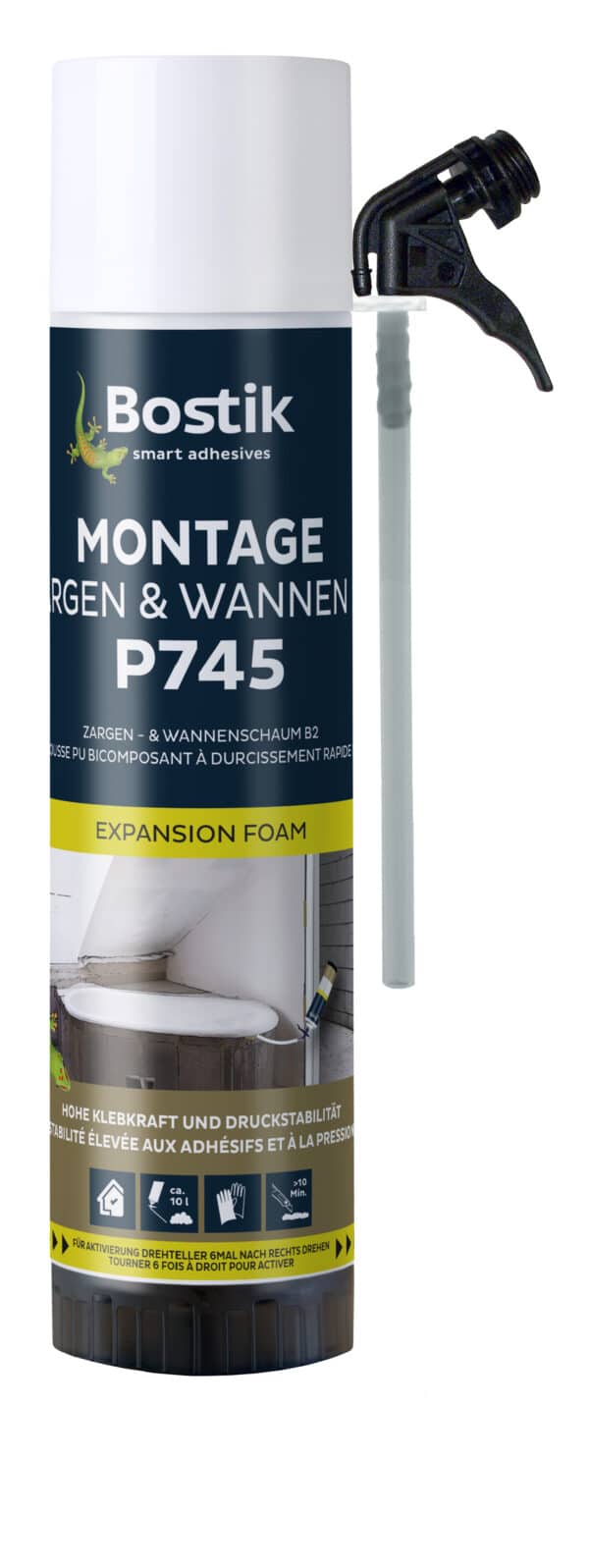 Bostik P745, 2K-PU-Schaum, 400ml