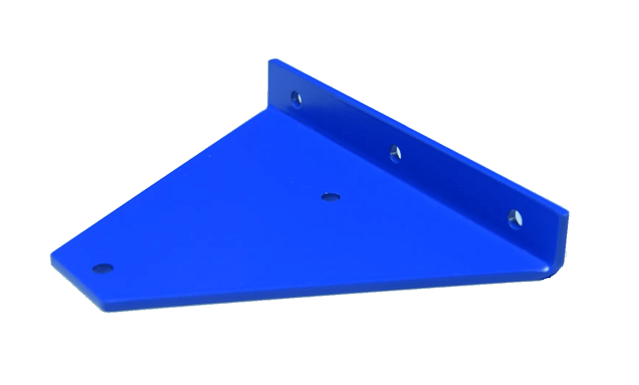 Trapezplatte Blau Gerade 13429